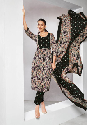Manila creations Floral Print Kurta, Trouser/Pant & Dupatta Set