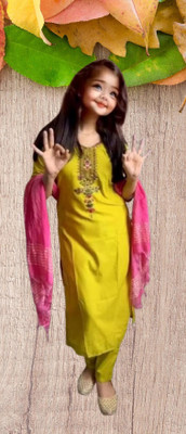 SAIRA NX Embroidered Kurta, Salwar & Dupatta Set
