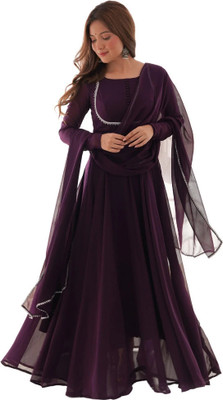HOUSE OF COMMON Solid Kurta, Trouser/Pant & Dupatta Set