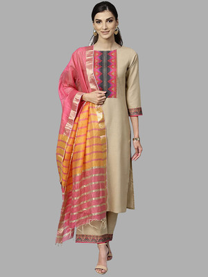 TextileCloth Printed Kurta, Trouser/Pant & Dupatta Set