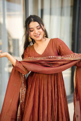 TVASMI Embellished Kurta, Trouser/Pant & Dupatta Set