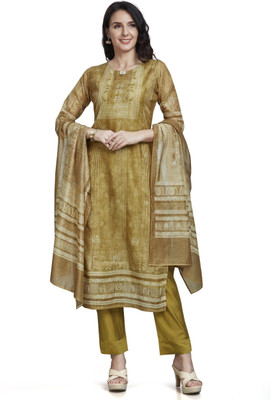 Nioni Printed Kurta, Trouser/Pant & Dupatta Set