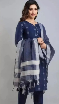 HOC's Printed Kurta, Trouser/Pant & Dupatta Set
