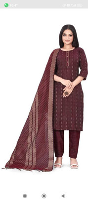AKFASHION Self Design Kurta, Trouser/Pant & Dupatta Set