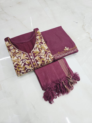 NATIONAL CREATION Woven Kurta, Trouser/Pant & Dupatta Set