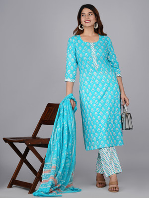 Mishree collection Printed Kurta, Trouser/Pant & Dupatta Set