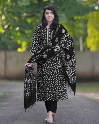 dearknot Embroidered Kurta, Trouser/Pant & Dupatta Set
