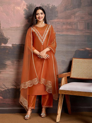 Vaidehi Fashion Women Kurti Pant Dupatta Set