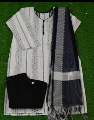 HOC's Printed Kurta, Trouser/Pant & Dupatta Set