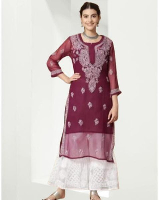 Khan Sherajs Women Kurta Sharara Dupatta Set