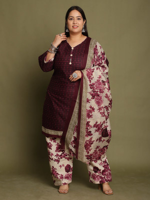 RolyPoly Printed Kurta, Patiala & Dupatta Set