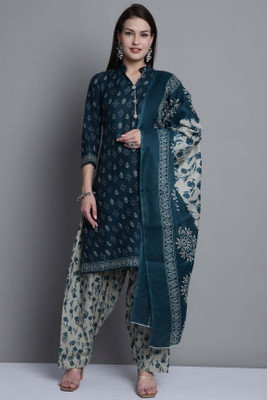 Merira Printed Kurta, Patiala & Dupatta Set