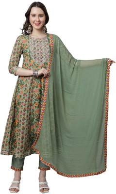 Rajnandini Printed Kurta, Trouser/Pant & Dupatta Set