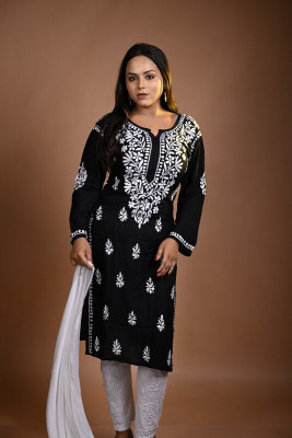 MALKIAT Embroidered Kurta, Trouser/Pant & Dupatta Set