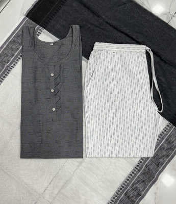 Toptop Woven Kurta, Trouser/Pant & Dupatta Set