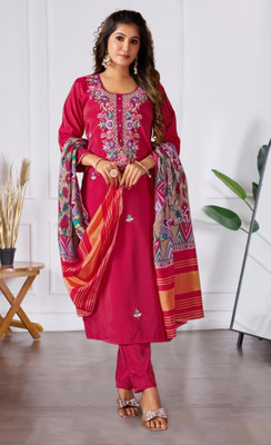 Vc trend hub Self Design Kurta, Salwar & Dupatta Set