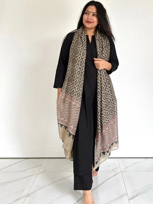Envi Solid Kurta, Palazzo & Dupatta Set