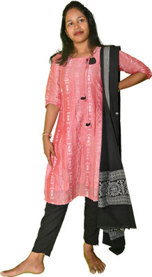blimzone Printed Kurta, Legging & Dupatta Set