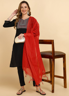 Zaki collection Embroidered Kurta, Trouser/Pant & Dupatta Set