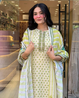 TVASMI Embroidered Kurta, Trouser/Pant & Dupatta Set