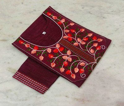 AZM INDUSTRIES Embroidered Kurta, Trouser/Pant & Dupatta Set