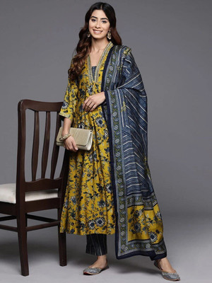 TARTAM Printed Kurta, Trouser/Pant & Dupatta Set