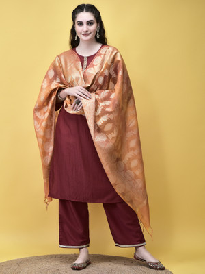 SHREE - SHE IS SPECIAL Embroidered Kurta, Trouser/Pant & Dupatta Set