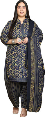 Wonder Weave Printed Kurta, Patiala & Dupatta Set