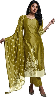 PAVITRARANG Printed Kurta, Trouser/Pant & Dupatta Set