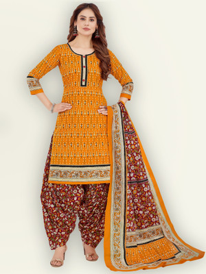 Jevi Prints Printed Kurta, Patiala & Dupatta Set