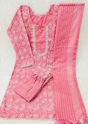 RARDHANIA Printed Kurta, Trouser/Pant & Dupatta Set