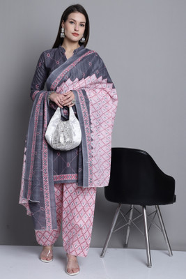 Rajnandini Printed Kurta, Patiala & Dupatta Set