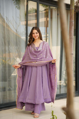 HB VENTURE Embroidered Kurta, Trouser/Pant & Dupatta Set