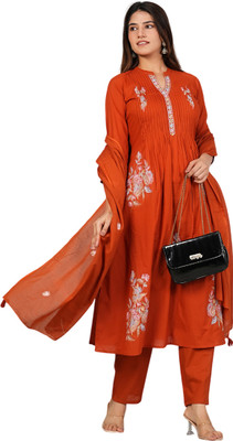 yamini fashion Embroidered Kurta, Trouser/Pant & Dupatta Set