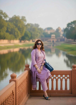 INSPIREFASHION Self Design Kurta, Salwar & Dupatta Set