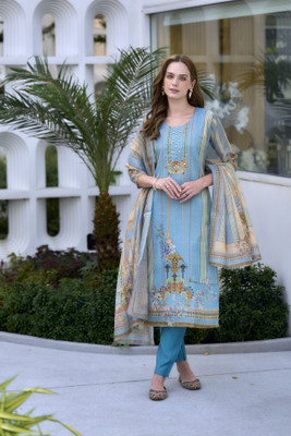 HB VENTURE Printed Kurta, Trouser/Pant & Dupatta Set