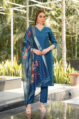 Shirodhari Printed Kurta, Trouser/Pant & Dupatta Set