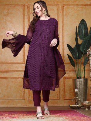 Ishin Paisley Kurta, Trouser/Pant & Dupatta Set