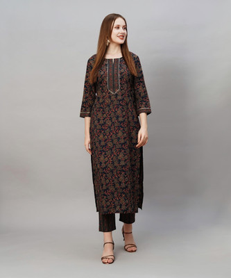 FADIFY FASHION Embroidered Kurta, Trouser/Pant & Dupatta Set