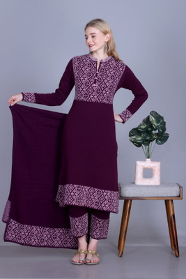 MONTREX Women Kurta Pyjama Dupatta Set