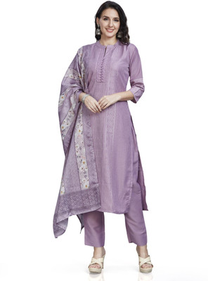 Nioni Embroidered Kurta, Trouser/Pant & Dupatta Set