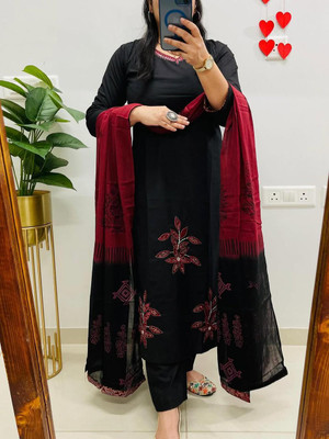 Shanti Creation Embroidered Kurta, Trouser/Pant & Dupatta Set