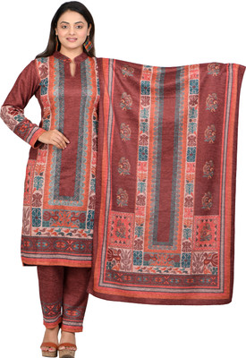 KULTURE Self Design Kurta, Palazzo & Dupatta Set