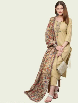CreationRajvi Printed Kurta, Trouser/Pant & Dupatta Set