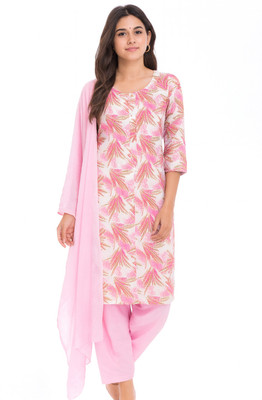 kings of md Printed Kurta, Trouser/Pant & Dupatta Set