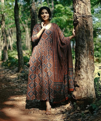 Zinariya Fab Printed Kurta, Salwar & Dupatta Set