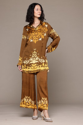 aarke Ritu Kumar Printed Kurta, Trouser/Pant & Dupatta Set
