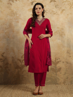 paya fashion Printed Kurta, Trouser/Pant & Dupatta Set