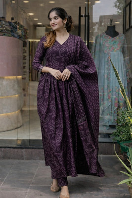 Samiksha Textile Printed Kurta, Palazzo & Dupatta Set