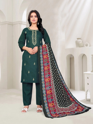 Talavadi Printed Kurta, Salwar & Dupatta Set